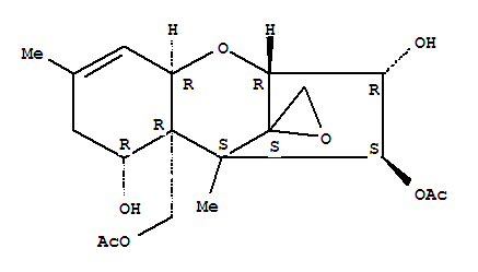 59121-84-5,4β,15-Diacetoxy-12,13-epoxytrichothec-9-ene-3α,7α-diol,Spiro[2,5-methano-1-benzoxepin-10,2'-oxirane],trichothec-9-ene-3,4,7,15-tetrol deriv.