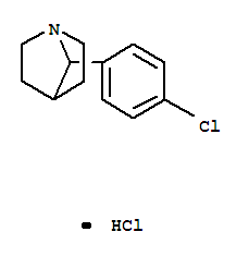 1-Azabicyclo[2.2.1]heptane,7-(4-chlorophenyl)-, hydrochloride (1:1) cas  59777-05-8