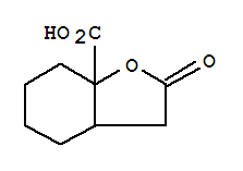 7a(2H)-Benzofurancarboxylicacid, hexahydro-2-oxo-