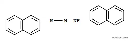 Molecular Structure of 613-66-1 ((1E)-1,3-di(naphthalen-2-yl)triaz-1-ene)