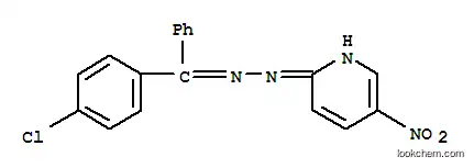 Molecular Structure of 6300-91-0 (N-[[(4-chlorophenyl)-phenyl-methylidene]amino]-5-nitro-pyridin-2-amine)