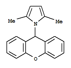 1H-Pyrrole,2,5-dimethyl-1-(9H-xanthen-9-yl)-