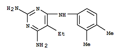 2,4,6-Pyrimidinetriamine,N4-(3,4-dimethylphenyl)-5-ethyl- cas  6327-21-5