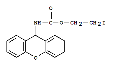 Xanthene-9-carbamicacid, 2-iodoethyl ester (8CI)