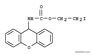 Molecular Structure of 6331-86-8 (2-iodoethyl 9H-xanthen-9-ylcarbamate)