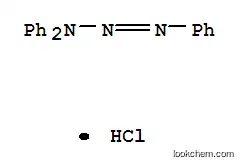 Molecular Structure of 63450-76-0 ((1E)-1,3,3-triphenyltriaz-1-ene hydrochloride)