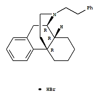 63868-42-8,17-(2-phenylethyl)morphinan-3-ol hydrobromide,2H-10,4a-Iminoethanophenanthrene,1,3,4,9,10,10a-hexahydro-11-phenethyl-, hydrobromide (6CI)