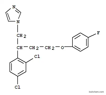 Molecular Structure of 64009-84-3 (1-[2-(2,4-dichlorophenyl)-4-(4-fluorophenoxy)butyl]-1H-imidazole)