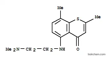 Molecular Structure of 64174-69-2 (4H-1-Benzothiopyran-4-one,5-[[2-(dimethylamino)ethyl]amino]-2,8-dimethyl-)