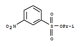 64704-12-7,propan-2-yl 3-nitrobenzenesulfonate,Isopropylm-nitrobenzenesulfonate