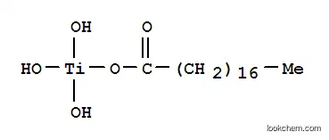 Molecular Structure of 65137-72-6 (Titanium, trihydroxy(octadecanoato-O)-, (T-4)-, homopolymer)