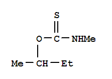 Carbamothioic acid,N-methyl-, O-(1-methylpropyl) ester