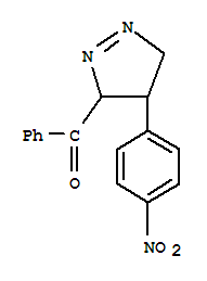 6631-09-0,[4-(4-nitrophenyl)-4,5-dihydro-3H-pyrazol-3-yl](phenyl)methanone,NSC 55849