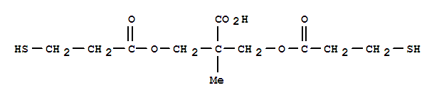 Propanoic acid,3-(3-mercapto-1-oxopropoxy)-2-[(3-mercapto-1-oxopropoxy)methyl]-2-methyl-