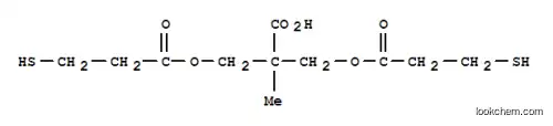 Molecular Structure of 67184-55-8 (2,2-bis[(3-mercapto-1-oxopropoxy)methyl]propionic acid)