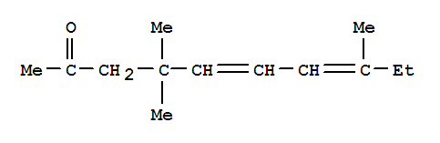 5,7-Decadien-2-one,4,4,8-trimethyl-