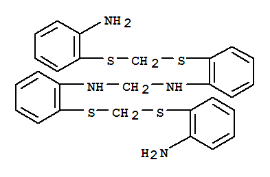Methanediamine,N,N'-bis[2-[[[(2-aminophenyl)thio]methyl]thio]phenyl]-