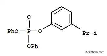 Molecular Structure of 69515-46-4 (1-diphenoxyphosphoryloxy-3-propan-2-yl-benzene)