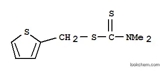 Molecular Structure of 6976-47-2 (N,N-dimethyl-1-(thiophen-2-ylmethylsulfanyl)methanethioamide)