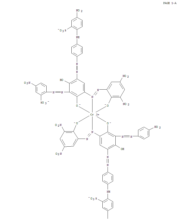 Chromate(4-),[2-[[4-[2-[2-hydroxy-4-(hydroxy-kO)-5-[2-[2-(hydroxy-kO)-3,5-dinitrophenyl]diazenyl-kN1]-3-[2-(4-nitrophenyl)diazenyl]phenyl]diazenyl]phenyl]amino]-5-nitrobenzenesulfonato(3-)][2-[2-[2-(h