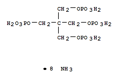 70851-57-9,[Methanetetrayltetrakis(methyleneoxy)]tetraphosphonic acid octaammonium salt,1,3-Propanediol,2,2-bis[(phosphonooxy)methyl]-, bis(dihydrogen phosphate), octaammonium salt(9CI)
