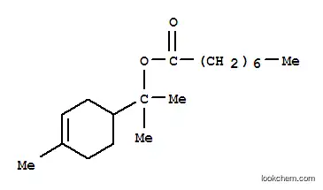 Molecular Structure of 71648-35-6 (1-methyl-1-(4-methyl-3-cyclohexen-1-yl)ethyl octanoate)