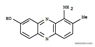 Molecular Structure of 71662-29-8 (9-amino-8-methylphenazin-2-ol)