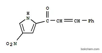 Molecular Structure of 7167-44-4 (2-Propen-1-one,1-(4-nitro-1H-pyrrol-2-yl)-3-phenyl-)