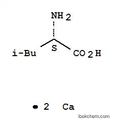 Molecular Structure of 71720-30-4 (dicalcium L-leucinate)