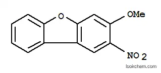 Molecular Structure of 71735-28-9 (3-methoxy-2-nitrodibenzofuran)
