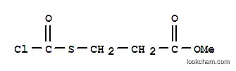 Molecular Structure of 71850-76-5 (3-[(Chlorocarbonyl)thio]propanoic acid methyl ester)