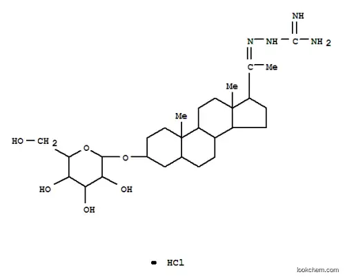 Molecular Structure of 7224-50-2 (2,4-pentanediol, compd. with 2-propanol, nickel salt (2:1:1))