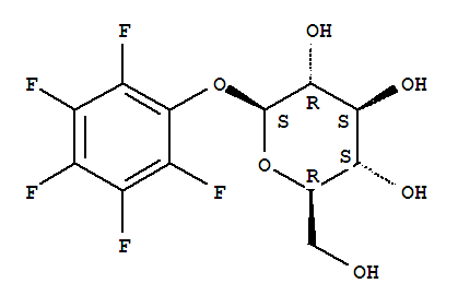 b-D-Glucopyranoside,pentafluorophenyl (9CI)