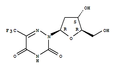 1,2,4-Triazine-3,5(2H,4H)-dione,2-(2-deoxy-b-D-erythro-pentofuranosyl)-6-(trifluoromethyl)-
