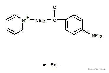 Molecular Structure of 7252-35-9 (1-[2-(4-aminophenyl)-2-oxoethyl]pyridinium)
