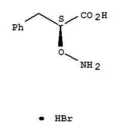 Benzenepropanoic acid, α-(aminooxy)-, hydrobromide, (S)-(9CI)