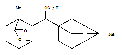 73211-34-4,2b,6-(Epoxymethano)-1,7a-methanocyclopropa[b]fluorene-7-carboxylicacid, dodecahydro-1,6-dimethyl-10-oxo-, (1R,1aR,2aS,2bS,6S,6aS,7R,7aR,8aR)-(9CI),2b,6-(Epoxymethano)-1,7a-methanocyclopropa[b]fluorene-7-carboxylicacid, dodecahydro-1,6-dimethyl-10-oxo-, [1R-(1a,1ab,2aa,2bb,6b,6aa,7a,7aa,8ab)]-; Trachylobagibberellin A9