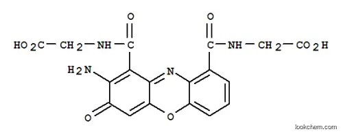 Glycine,N,N'-[(2-amino-3-oxo-3H-phenoxazine-1,9-diyl)dicarbonyl]di- (8CI)