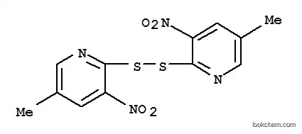 Molecular Structure of 7403-89-6 (3-Picoline,6,6'-dithiobis[5-nitro- (8CI))