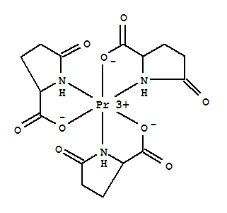 Praseodymium,tris(5-oxo-L-prolinato-N1,O2)- (9CI)