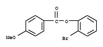 Benzoic acid,4-methoxy-, 2-bromophenyl ester cas  7465-90-9
