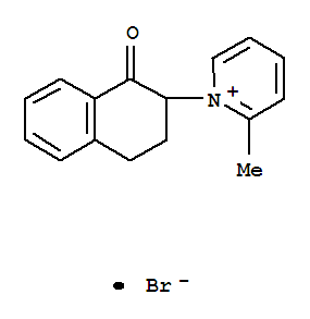 Pyridinium,2-methyl-1-(1,2,3,4-tetrahydro-1-oxo-2-naphthalenyl)-, bromide (1:1)