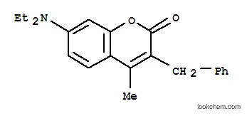 Molecular Structure of 7509-72-0 (3-benzyl-7-(diethylamino)-4-methyl-2H-chromen-2-one)
