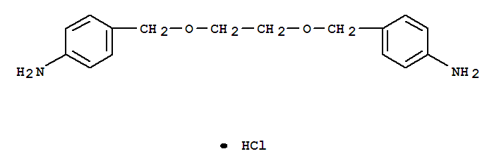 Benzenamine,4,4'-[1,2-ethanediylbis(oxymethylene)]bis-, monohydrochloride (9CI) cas  7510-05-6