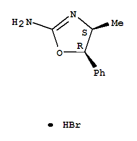 2-Oxazolamine,4,5-dihydro-4-methyl-5-phenyl-, monohydrobromide, cis- (9CI)
