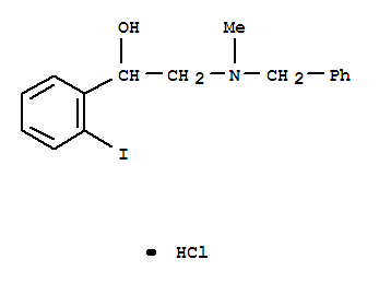 7598-19-8,2-[benzyl(methyl)amino]-1-(2-iodophenyl)ethanol,Benzenemethanol,2-iodo-a-[[methyl(phenylmethyl)amino]methyl]-,hydrochloride (9CI); NSC 402296