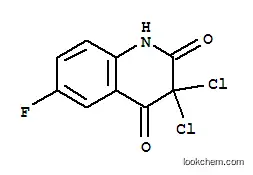 Molecular Structure of 778-61-0 (2,4(1H,3H)-Quinolinedione, 3,3-dichloro-6-fluoro-)