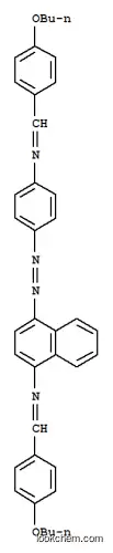 Molecular Structure of 78229-84-2 (1-Naphthalenamine,N-[(4-butoxyphenyl)methylene]-4-[2-[4-[[(4-butoxyphenyl)methylene]amino]phenyl]diazenyl]-)