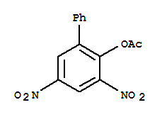 [1,1'-Biphenyl]-2-ol,3,5-dinitro-, 2-acetate cas  796-33-8