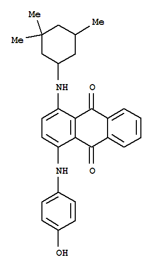 9,10-Anthracenedione,1-[(4-hydroxyphenyl)amino]-4-[(3,3,5-trimethylcyclohexyl)amino]-